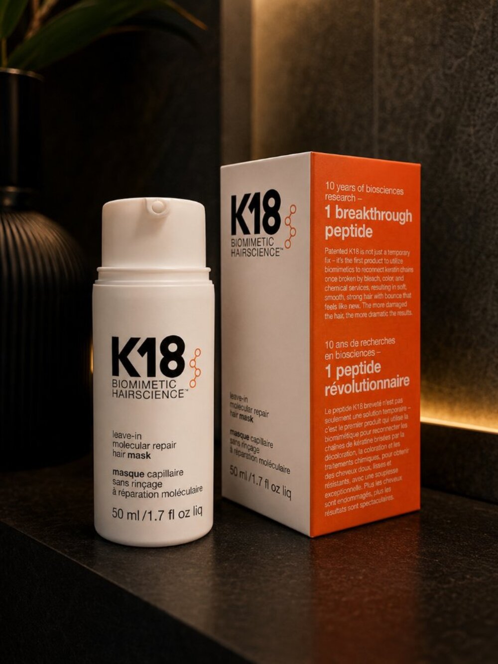 K18 Leave-In Molecular Repair Hair Mask 50ml / 1.7oz New Sealed